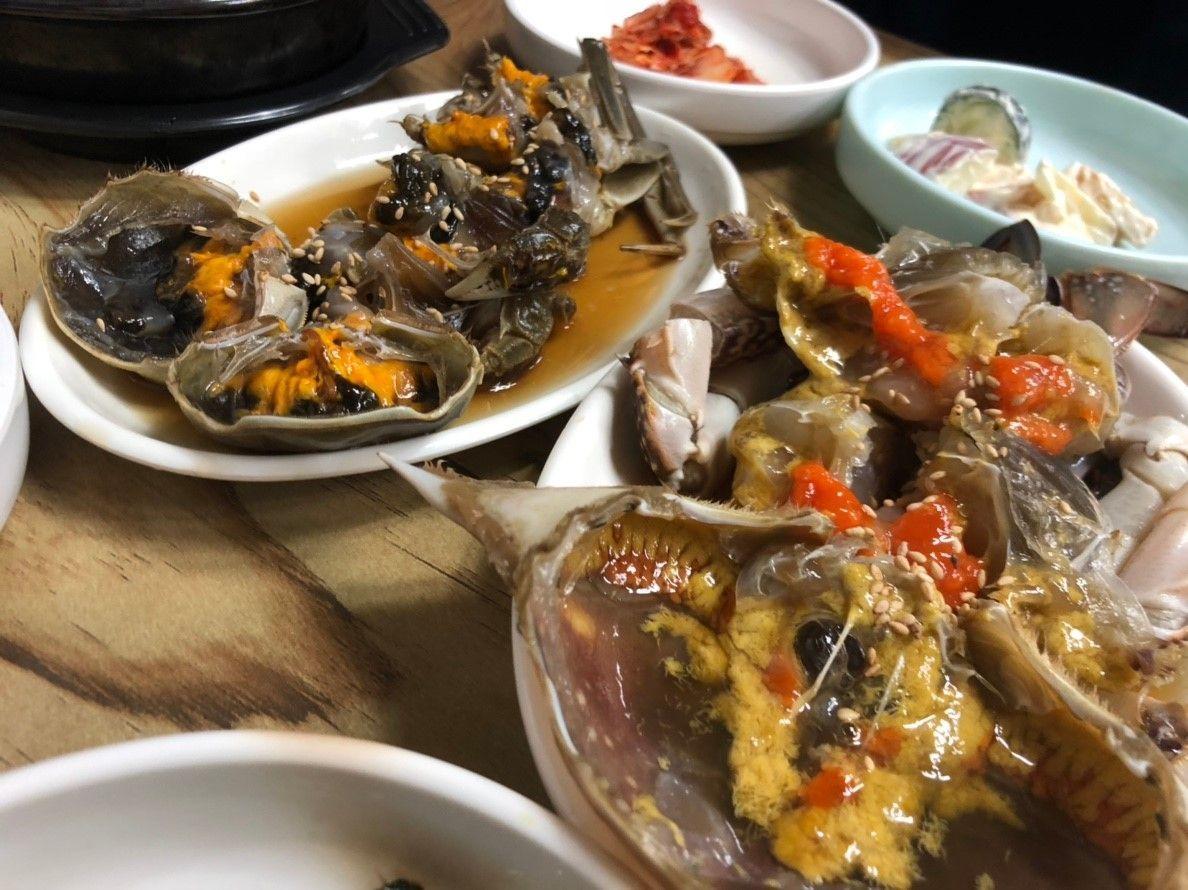 韓國 梨大 醬蟹